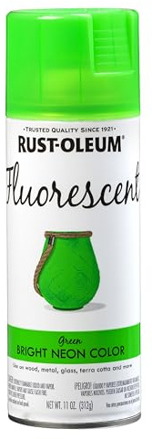 Rust-Oleum 342417 Specialty Fluorescent Spray Paint, 11 oz, Green