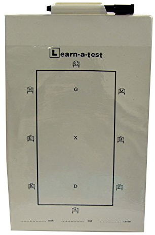 Intrepid International Dressage Dry Erase Test Board