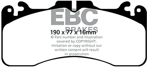 DP1867 Bremsbeläge ULTIMAX2 EBC Brakes für Lexus LS460 XF40 Sport