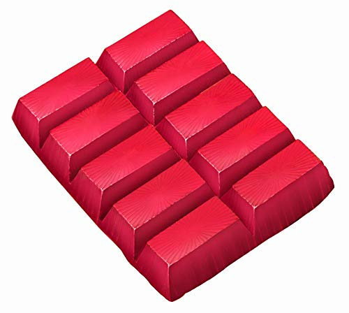 Seifenriegel 250 g, rot, Erdbeerduft, Opak