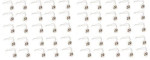 LISSEK GU10 Fassung Sockel für GU10 LED und Halogen Leuchtmittel inkl. 10cm Kabel (50 Stück)