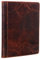 STILORD 'Malcolm' Leder Schreibmappe A4 Vintage Dokumentenmappe für Business Arbeit Meeting Konferenzmappe Organizer mit EC-Karten Fächer Echtleder, Farbe:Milano - braun