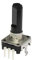 ALPS EC12E24204A9 Encoder (Drehimpulsgeber) für Leiterplatten-Printmontage, 12mm, 24 Impulse, Kunststoffachse 6x15mm, stehend, 5 Stück