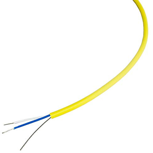 Van Damme XKE Microphone Balanced Pro-Patch Cable, 2 Core and Screen (Thin). 100m. Yellow