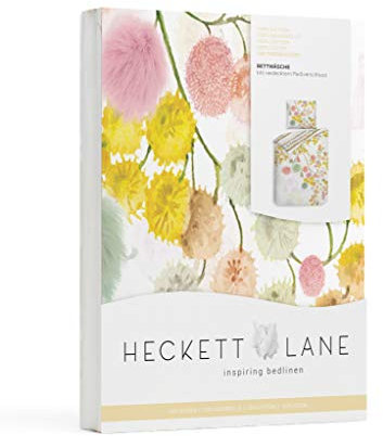 Heckett Lane Daniel Duvet Cover, 100% Cotton, Multi, 155 x 220 cm, 1.0 Pieces