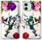 Bcov iPhone 12 Case,iPhone 12 Pro Case, Hummingbird in Flowers Bird Leather Flip Phone Case Wallet Cover with Card Slot Holder Kickstand for iPhone 12/iPhone 12 Pro