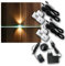 world-trading-net - LED Glasbodenbeleuchtung Clip-3D im 6er Set, Silber, Leuchtfarbe warmweiß, inklusive Netzteil