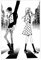Anime-Poster Nana 23, Leinwand-Poster, Schlafzimmer, Dekoration, Sport, Landschaft, Büro, Raumdekoration, Geschenk, 30 x 45 cm, ohne Rahmen:
