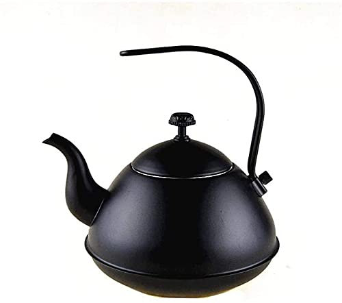 ZHANGDONG Stovetop Kettles Camping Kettle stainless steel kettle water bottle Stainless Steel Whistling Tea Kettle with Handle, Camping Hiking Picnic BBQ Tea.Suitable Stoves: Gas Stove, Induction