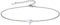 FOCALOOK Herz Fußkette 925 Sterling Silber Fußkettchen für Frauen Mädchen Knöchel Ketten O Initiales Alphabet Name Herz-Schmuckanhänger Fuß Bracelet Modeschmuck Accessoire