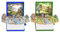 CRNSATG 2 Stück Mini 3D Dinosaurier Astronomie Buch Schlüsselanhänger Miniatur Buch Schlüsselanhänger Geldbörse Rucksack Schlüsselanhänger Sensorisches Spielzeug