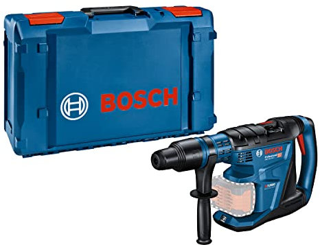 Bosch Professional Sistema 18V: martillo perforador inalámbrico BITURBO GBH 18V-40 C (mango SDS max, 9.0 J, L-BOXX)