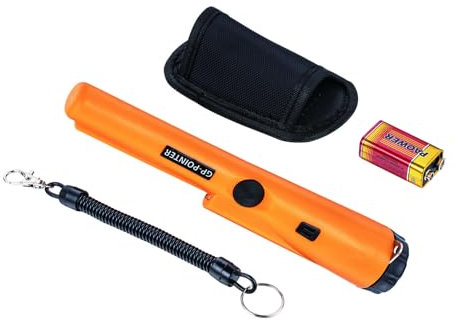 TOPWAY Metalldetektor-Pinpointer, tragbarer Metalldetektor für Erwachsene und Kinder, 360°-Scan und Summer-Vibration, Pinpointer, Schatzsuchwerkzeug für Goldreliquienmünzen