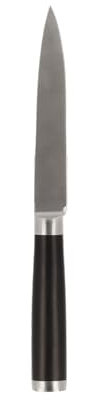 EUROHOME Edelstahl Schneidemesser scharf mit rutschfestem Kunststoffgriff - Universalmesser Küche 23,5 cm - Gemüsemesser scharf langanhaltende Schärfe Küchenmesser für ein perfektes Ergebnis
