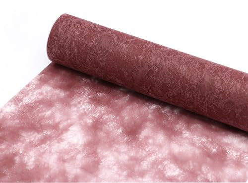 Sizocloud® Tischläufer Tischband (Bordeaux, 30 cm breit)