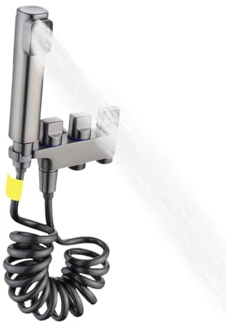 Ensemble de pulvérisateur de bidet de salle de bain, kit de pulvérisateur de toilettes, chevaux de puisard en acier inoxydable, multi-usages, bidet d'hygiène féminine, pulvérisateurs pour chevaux