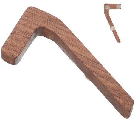 Veemoon Modern Wooden House Number Signs Oversized Magnetic Address Numbers for Door Mailbox Black Walnut Material for outside Home Decor