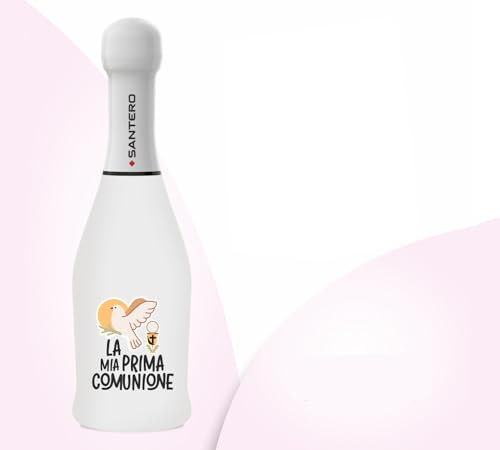 Zelda Bomboniere Spumante Gift Santero Ml 200 La Mia Prima Comunione Decorazioni