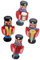 4 Stück Mini Trommelfiguren Die Marionetten Ornamente Zum Basteln Der Nussknacker Mini Holzhandwerk Holzpuppen Mini Holz Schlagzeuger Schmuck Holzdekor Foto ibasenice