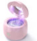 MICTUL Ultraschallreinigungsgerät 45000Hz UV Ultraschallreiniger, 200ML Tragbar Ultrasonic Cleaner Dental Pod für Zahnersatz, Retainer, Aligner, Zahnschiene, Prothesen, Schmuck (ROSA)