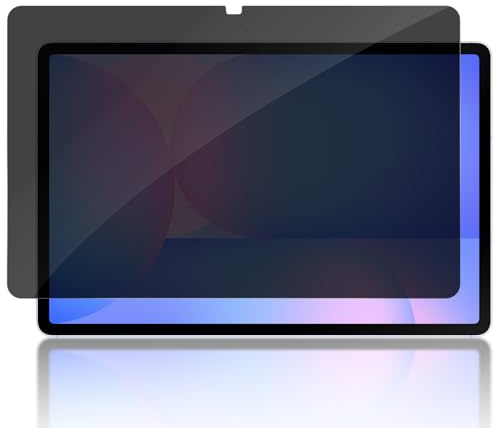 LanQii Sichtschutz für Galaxy Tab S10 FE+, 360-Grad PET Privacy Schutzfolie | Sichtschutz für Samsung Galaxy Tab S10 FE Plus (13,1 Zoll) 2025, Blickschutzfilter, Anti-Spy Schutzfolie