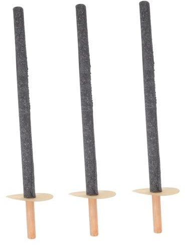Abaodam 3pcs Outdoor Garden Torches Fire Torch Light Oilcloth for Weddings Festivals Camping Flame Light
