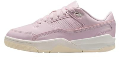 NIKE Air Jordan Flight Court GS Grade School Trainers Sneakers Fashion Shoes HF3333 (Pink 600) Size US7Y UK6 (EU40)