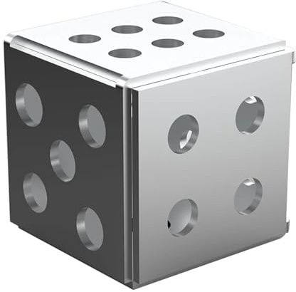 Generisch Schweißübungsset 4,2 X 4,2 cm | Schweißset Würfel Wiederbeschreibbare Schweißcoupons Würfelset 108g Stahl Übungsstücke Wiederverwendbar Heimwerker Werkstatt