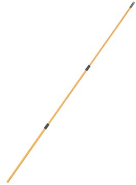 STEINBACH Teleskopstange Standard - H31001Z - Gesamtlänge 360 cm - hochwertige Aluminium-Teleskopstange 3-teilig mit Auszugslängen 113/122/134 cm - Schnellverschluss - komfortabler Kunststoffgriff