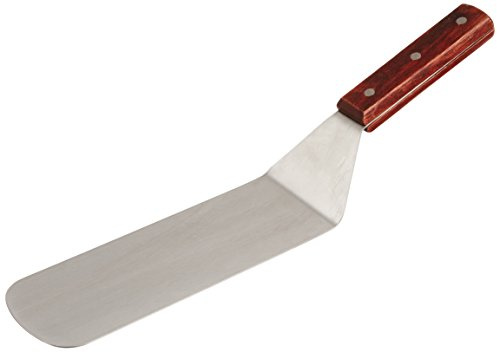 Crestware 10 3-Inch Round End Flex Turner, 1, Silver