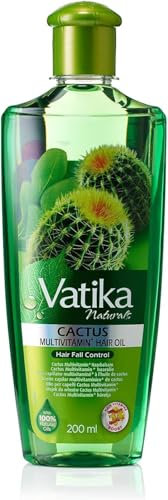 Vatika Naturals Kaktus-angereichertes Haar-Öl (Haar-Fall-Steuerung) 200ml