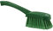 Vikan 41942 Soft/Split Bristles, Washing / Sweeping, Hand Brush, Short Handle, 270mm (Green)