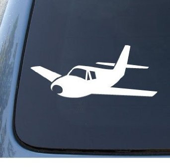 INDIGOS UG Aufkleber Autoaufkleber JDM Die Hart - Airplane - Pilot Wings - Auto Laptop Tuning Sticker Decal Heckscheibe LKW 152mmx63mm