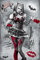 Batman - Arkham Knight - Harley Quinn - Kino Film Poster Plakat Druck - Größe 61x91,5 cm + 2 St Posterleisten Kunststoff 62 cm transparent