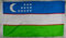 Flagge Fahne Usbekistan 90x60 cm wetterfest und lichtecht für innen und aussen