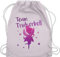 Turnbeutel Rucksack - JGA Junggesellenabschied Frauen - Team - Trinkerbell - Unisize - Pastell Rosa - malle accessories brauttaschen bachelorette party trink beutel karneval tasche