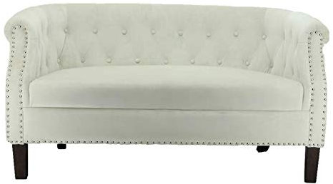 Happy Home Company 11650 Sofa Couch Samt beige 140 cm