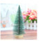 FRYH Christmas Mini Pine Needle Small Christmas Tree Package Decorations Home Dressing Creative Desktop Decoration Layout Supplies-8 * 8 * 20cm