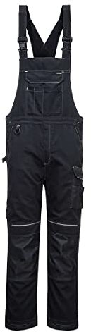 Portwest PW346BKRL Salopette de travail Noir Taille L