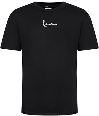 Karl Kani Small Signature T-Shirt (DE/NL/SE/PL, Alphanumerisch, M, Regular, Regular, Black/White)