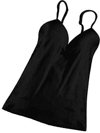 F Fityle Imbottite con Reggiseno Incorporato Da Donna Canottiera con Canotta Canotta Da Notte