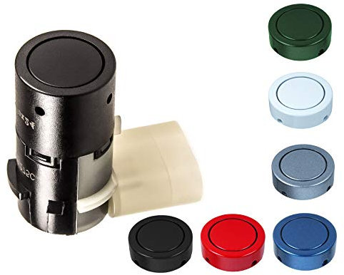 Parksensor PDC in Wagenfarbe passend für VW Polo 9n 9n3 Vorne Hinten 7H0 919 275 C (Reflexsilber - LA7W)