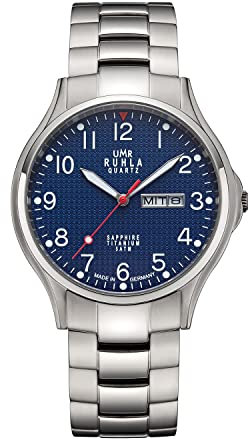 UMR RUHLA-Classic 90407, Armbanduhr, Herren, Quarz, Titan, 5 bar