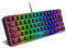 Clavier de jeu RVB filaire à 60%, mini-clavier à 61 touches avec rétroéclairage à 11 couleurs RVB, capuchon flottant en ABS, touches anti-ghosting complètes, clavier USB de jeu à sensation mécanique