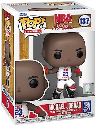 Funko Pop! NBA Legends-Michael Jordan - (1988 ASG) - Vinyl-Sammelfigur - Geschenkidee - Offizielle Handelswaren - Spielzeug Für Kinder und Erwachsene - Sports Fans - Modellfigur Für Sammler