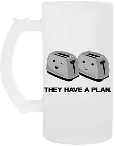 Toaster Glas Bier Becher Tasse Glass Beer Mug Cup