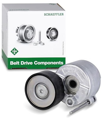 INA 534 0728 10 Riemenspanner Keilrippenriemen Kompatibel mit VW Multivan VI SGF, SGM, SGN 04L145299B 04L145299D 04L145299E