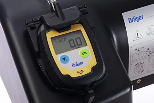 Dräger Pac® 6000 H2S | Dispositivo profesional portátil para la detección de sulfuro de hidrógeno | Detector monogás con alarma, sensor y batería de larga duración