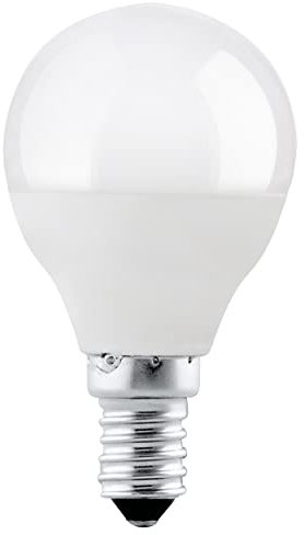 EGLO LED E14 Lampe, Glühbirne, LED Tropfen, 5 Watt (entspricht 40 Watt), 470 Lumen, E14 LED warmweiß, 3000 Kelvin, LED Leuchtmittel, Glühlampe P45, Ø 4,7 cm