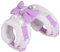 FUNAT Plüsch Brustgurte für Hunde, Strass Winter Hundegeschirr, Weste Bow Harness für kleine mittlere Hunde